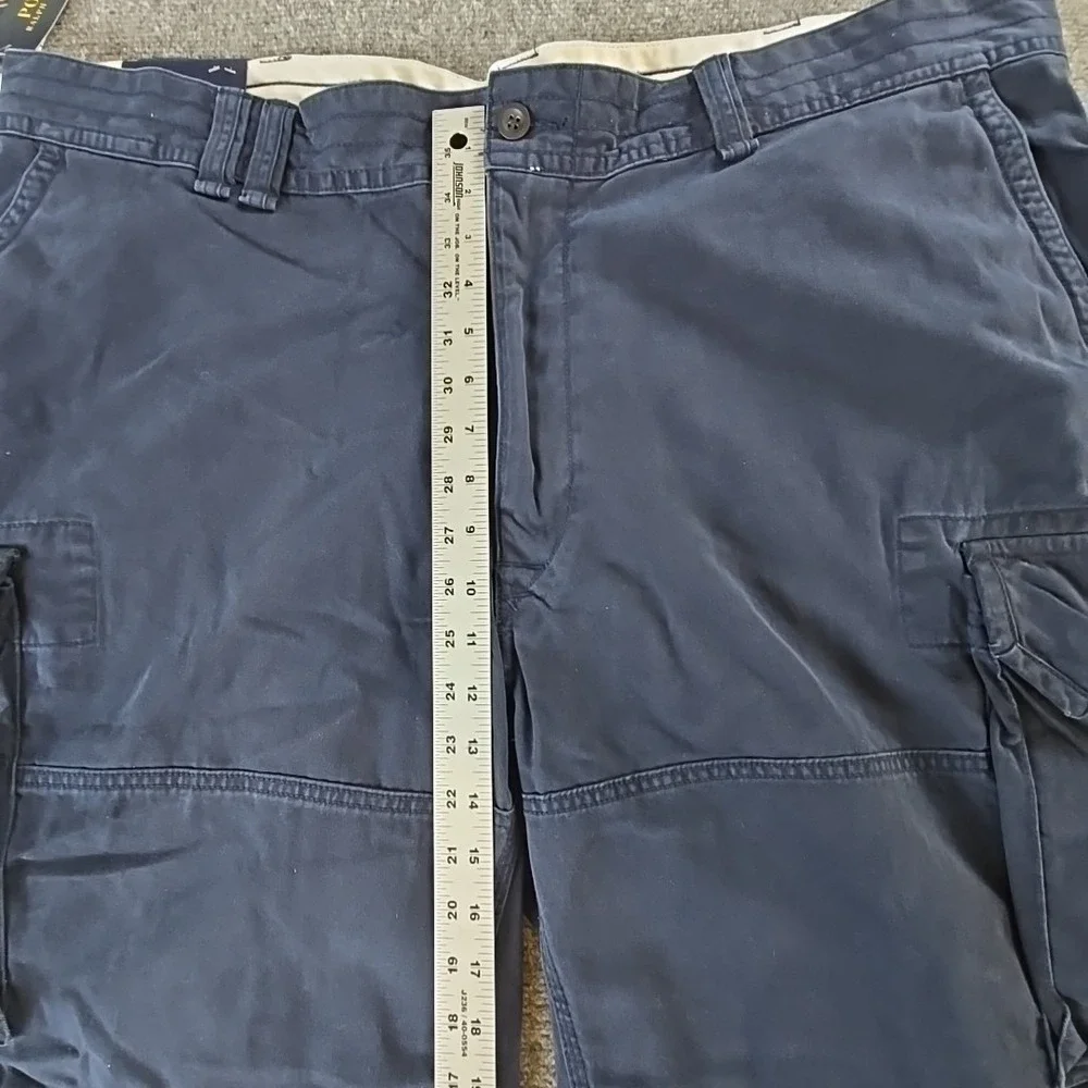 Polo Ralph Lauren Cargo Shorts Mens 48B Blue Classic Fit Big NEW